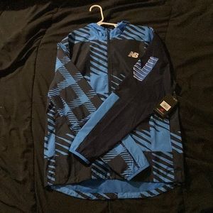 Mens printed fast flight jacket